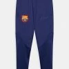 Nike Performance FC BARCELONA STRIKE PANT - Tracksuit Bottoms - Blue Void/vivid Orange/black