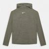 Nike Performance ACADEMY HOODIE UNISEX - Long Sleeved Top - Cargo Khaki/summit White
