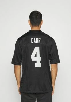 Nike Performance NFL DEREK CARR 4 LAS VEGAS RAIDERS GAME TEAM COLOUR - Club Wear - Black -Nike Performance store 2d1615da79bb4f4099b42d12f485769b