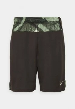 Nike Performance KNIT SHORT - Shorts - Velvet Brown/oil Green/(coconut Milk) -Nike Performance store 2db4c44469574426ae64807e4eedfa95