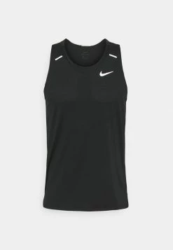 Nike Performance M NK DF RISE 365 TANK - Top - Black/reflective Silver