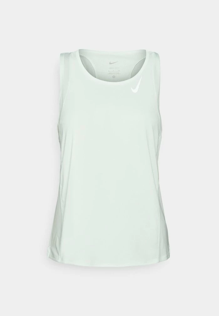 Nike Performance RACE SINGLET - Top - Barely Green/silver 6 Nike Performance RACE SINGLET - Top - Barely Green/silver - Image 6