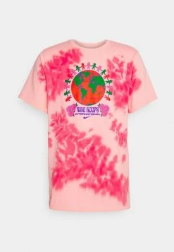 Nike Performance TEE BBALL - Print T-shirt - Bleached Coral -Nike Performance store 2e6a62c1637744e98a5b4bfad41f3f29