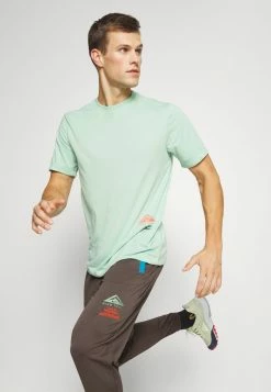 Nike Performance TRAIL PANT - Tracksuit Bottoms - Ironstone/laser Blue/enamel Green -Nike Performance store 2f0f311aeec544e2916ad7c934535c19