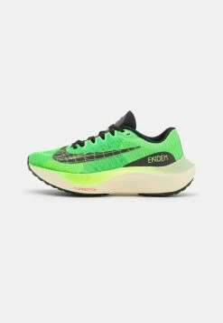 Nike Performance ZOOM FLY 5 HKNE - Neutral Running Shoes - Black/bright Crimson/scream Green/honeydew/coconut Milk/ghost Green