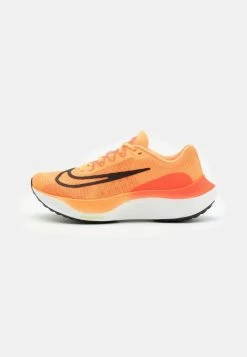 Nike Performance ZOOM FLY 5 - Neutral Running Shoes - Total Orange/black/bright Crimson/white/ghost Green