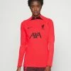Nike Performance LIVERPOOL FC STRIKE DRILL - Club Wear - Siren Red/burgundy Crush