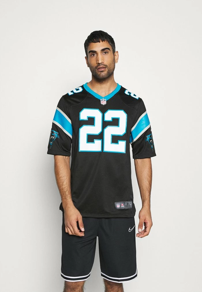 Nike Performance NFL CAROLINA PANTHERS GAME TEAM COLOUR - Print T-shirt - Black 1 Nike Performance NFL CAROLINA PANTHERS GAME TEAM COLOUR - Print T-shirt - Black