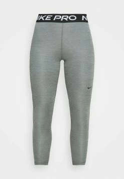 Nike Performance 365 CROP - Leggings - Smoke Grey Heather/black -Nike Performance store 30bfd588fa5443d8beacca37f4bbc3a3