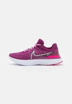 Nike Performance REACT INFINITY RUN 3 - Neutral Running Shoes - Lila