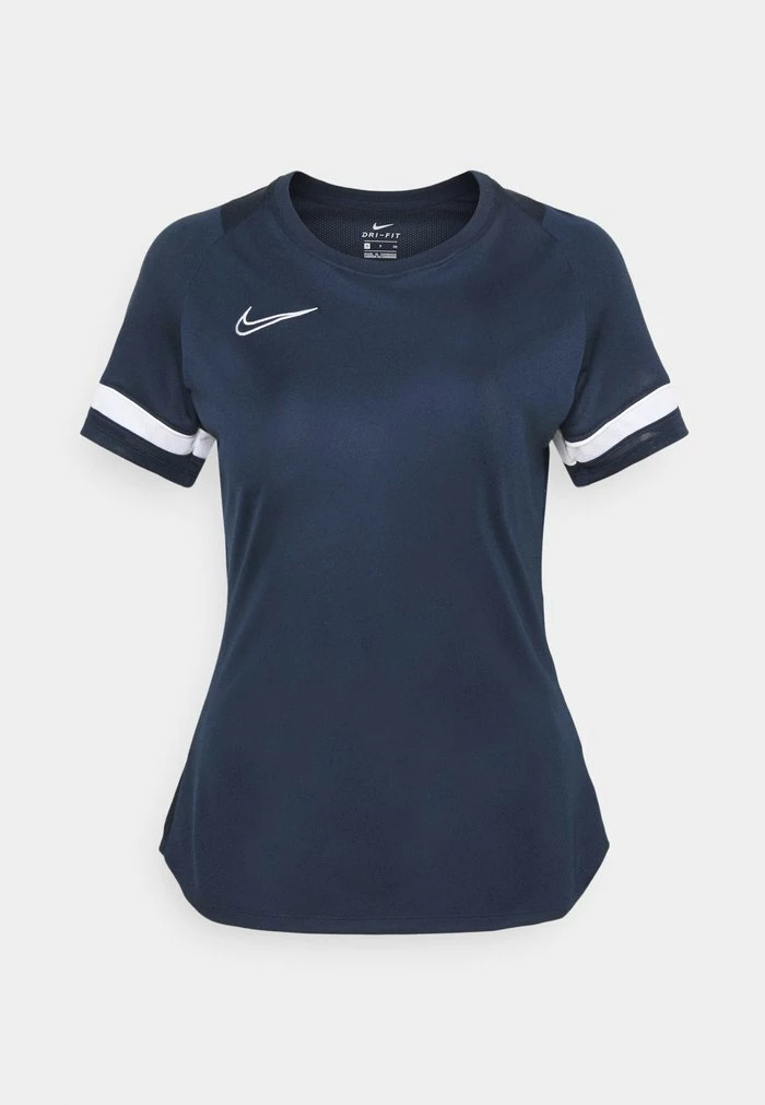 Nike Performance ACADEMY - Sports T-shirt - Obsidian/white 6 Nike Performance ACADEMY - Sports T-shirt - Obsidian/white - Image 6