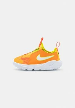 Nike Performance NIKE FLEX RUNNER 2 LIL TDV UNISEX - Neutral Running Shoes - Kumquat/white/atomic Green/university Gold
