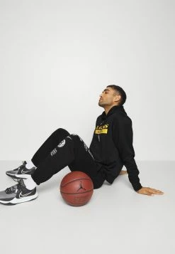 Nike Performance NBA LOS ANGELES LAKERS SPOTLIGHT HOODIE - Hoodie - Black -Nike Performance store 31c97f846d494aa786a99a994428c2fe