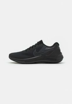 Nike Performance STAR RUNNER 3 GS UNISEX - Neutral Running Shoes - Black/dark Smoke Grey