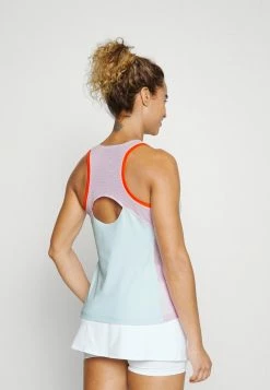 Nike Performance SLAM TANK - Top - Glacier Blue/light Arctic Pink/black -Nike Performance store 31dd5f6e3940489dab72c32a083a87e5