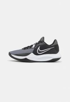 Nike Performance PRECISION 6 - Basketball Shoes - Black/white/iron Grey