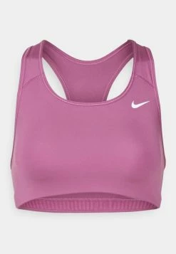 Nike Performance BRA - Medium Support Sports Bra - Light Bordeaux/white -Nike Performance store 3232c98ea46b48aa8e6735121aa13f75
