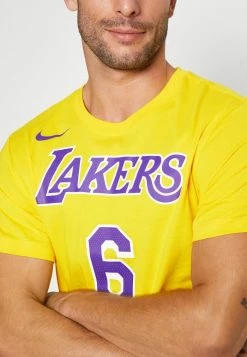 Nike Performance NBA LOS ANGELES LAKERS NAME AND NUMBER TEE - Club Wear - Amarillo 9 Nike Performance NBA LOS ANGELES LAKERS NAME AND NUMBER TEE - Club Wear - Amarillo -Nike Performance store 326312cf433a4cadac734ff69d2303ce