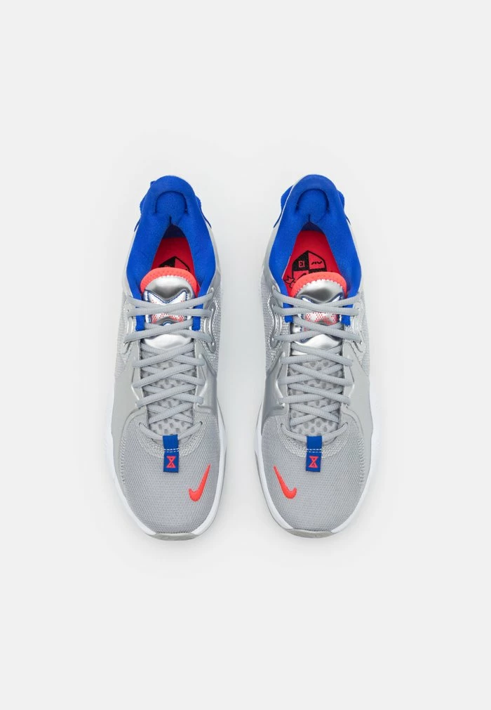 Nike Performance PG 5 - Basketball Shoes - Metallic Silver/hyper Royal/laser Crimson 4 Nike Performance PG 5 - Basketball Shoes - Metallic Silver/hyper Royal/laser Crimson - Image 4