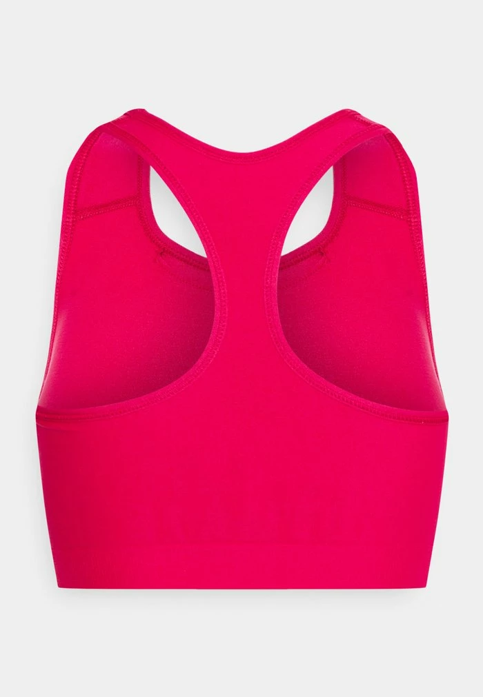 Nike Performance SEAMLESS BRA - Medium Support Sports Bra - Mystic Hibiscus/white 2 Nike Performance SEAMLESS BRA - Medium Support Sports Bra - Mystic Hibiscus/white - Image 2