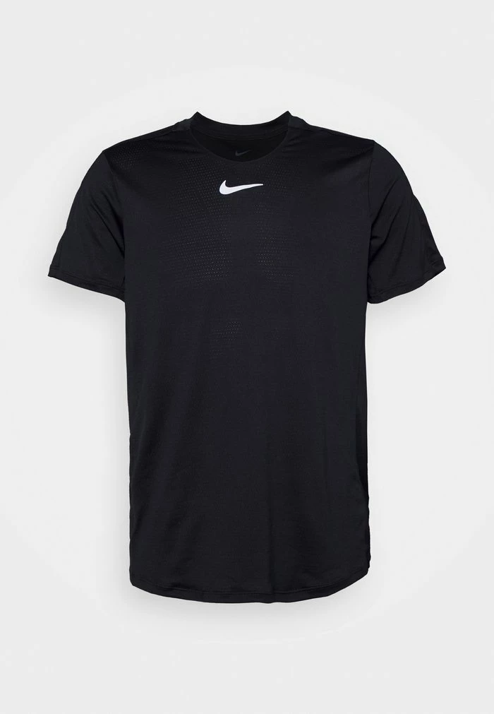 Nike Performance ADVANTAGE - Sports T-shirt - Black/white 1 Nike Performance ADVANTAGE - Sports T-shirt - Black/white