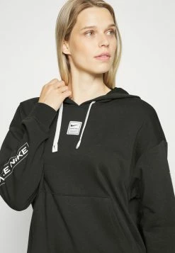 Nike Performance HOODIE - Sweatshirt - Black/white/dark Smoke Grey -Nike Performance store 33cad4f8ce44468b9d2953af471ae86b