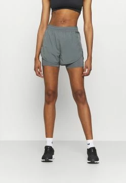 Nike Performance TEMPO LUXE SHORT - Sports Shorts - Smoke Grey