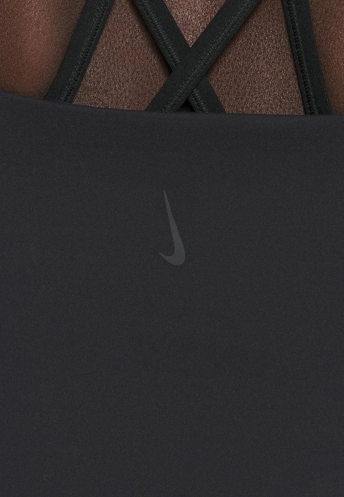 Nike Performance THE YOGA LUXE TANK - Top - Black/dark Smoke Grey 5 Nike Performance THE YOGA LUXE TANK - Top - Black/dark Smoke Grey - Image 5