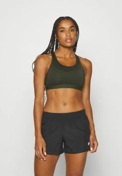 Nike Performance BRA - High Support Sports Bra - Cargo Khaki/sequoia