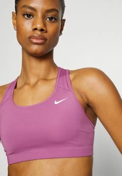 Nike Performance BRA - Medium Support Sports Bra - Light Bordeaux/white -Nike Performance store 35814875c93f4101b0cb8ba4c4579525