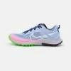 Nike Performance W AIR ZOOM TERRA KIGER 8 - Trail Running Shoes - Light Marine/white/hyper Royal/black/pink Rise/green Strike