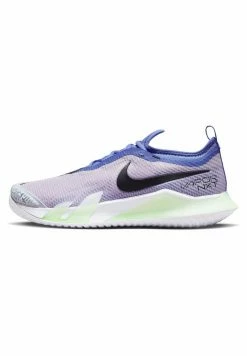 Nike Performance COURT REACT VAPOR NXT - Multicourt Tennis Shoes - Medium Blue/black-doll-barely Green