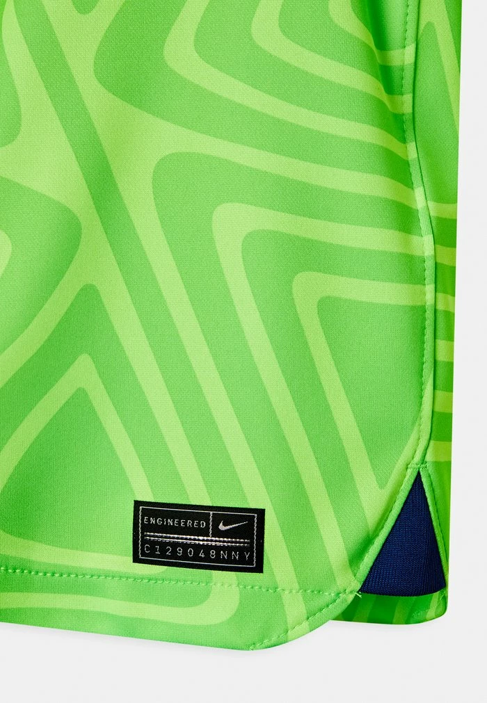 Nike Performance VFL WOLSBURG STADIUM UNISEX - Sports T-shirt - Sub Lime/coastal Blue/coastal Blue 3 Nike Performance VFL WOLSBURG STADIUM UNISEX - Sports T-shirt - Sub Lime/coastal Blue/coastal Blue - Image 3