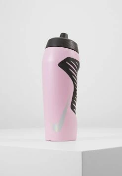 Nike Performance HYPERFUEL 709ML UNISEX - Drink Bottle - Pink Rise/black/black/iridescent