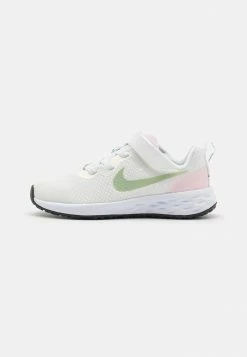 Nike Performance REVOLUTION 6 SE PSV UNISEX - Neutral Running Shoes - Summit White/honeydew/pink Foam/white