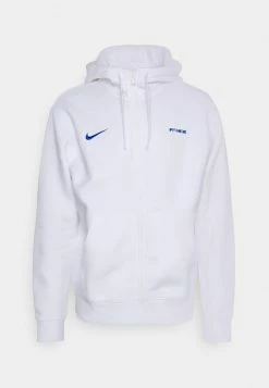 Nike Performance FRANCE CLUB HOODIE - Zip-up Sweatshirt - White/game Royal -Nike Performance store 374c0ed3e4a84480a0a13d6aaf81dee5