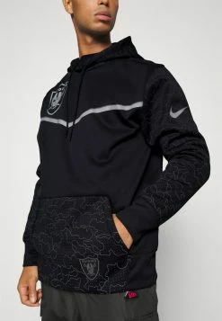 Nike Performance NFL LAS VEGAS RAIDERS MENS THERMA HOODIE - Zip-up Sweatshirt - Black -Nike Performance store 376fb5bda88d4ba4b3635a58f90ebdf7