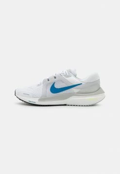 Nike Performance AIR ZOOM VOMERO 16 - Neutral Running Shoes - White/imperial Blue/pure Platinum/lime Glow/wolf Grey/black