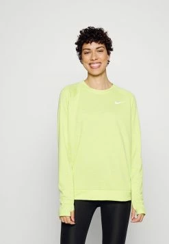 Nike Performance PACER CREW - Long Sleeved Top - Atomic Green