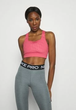 Nike Performance BRA - Medium Support Sports Bra - Archaeo Pink/sail
