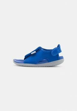 Nike Performance SUNRAY ADJUST 5 UNISEX - Pool Slides - Game Royal/wolf Grey