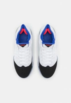 Nike Performance LEBRON XIX LOW - Basketball Shoes - White/black/medium Blue/siren Red -Nike Performance store 3968f3d309c841f3add2a705b7479ab3