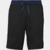 Nike Performance PARIS ST GERMAIN TRAVEL SHORT - Club Wear - Black/midnight Navy