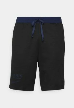 Nike Performance PARIS ST GERMAIN TRAVEL SHORT - Club Wear - Black/midnight Navy