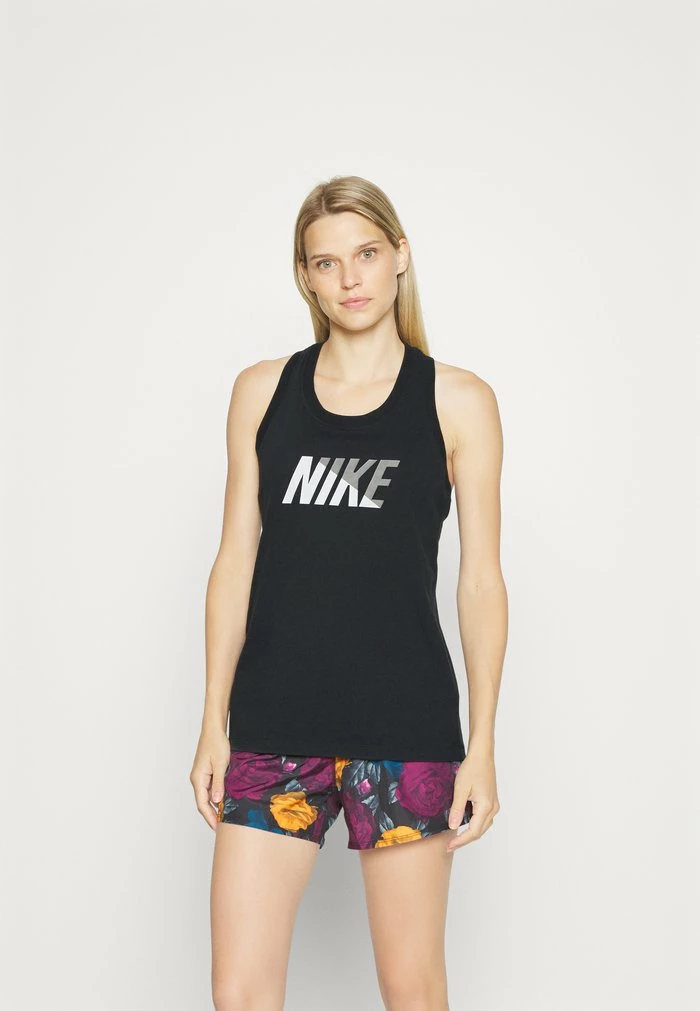 Nike Performance TANK ONE - Top - Black 1 Nike Performance TANK ONE - Top - Black