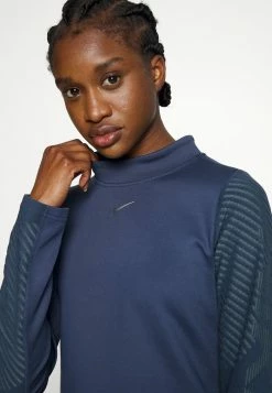 Nike Performance Long Sleeved Top - Thunder Blue/metallic Silver -Nike Performance store 39fbd34226ca41f58e6a84ce2de99e70