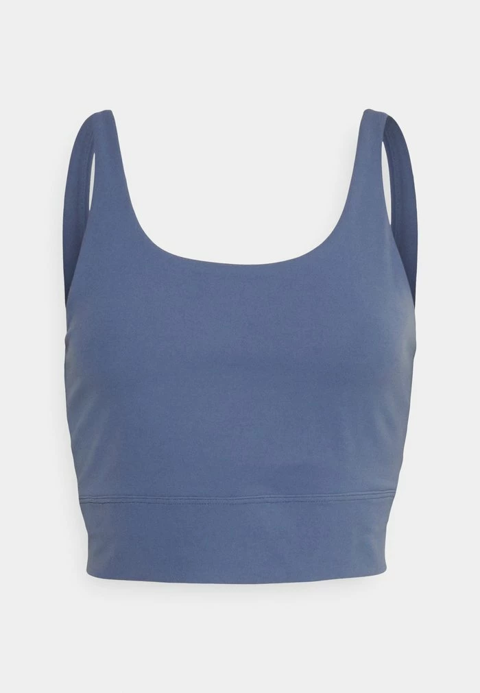 Nike Performance THE YOGA LUXE CROP TANK - Top - Diffused Blue/obsidian Mist 4 Nike Performance THE YOGA LUXE CROP TANK - Top - Diffused Blue/obsidian Mist - Image 4