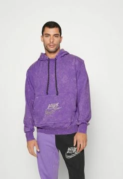 Nike Performance DRY FIT STANDARD HOODIE - Hoodie - Action Grape/black/black/metallic Silver