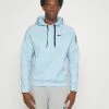 Nike Performance Zip-up Sweatshirt - Celestine Blue/black