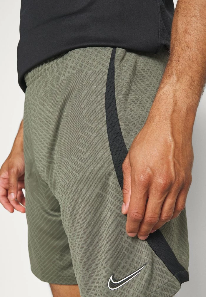 Nike Performance STRIKE SHORT - Sports Shorts - Cargo Khaki/black/white 4 Nike Performance STRIKE SHORT - Sports Shorts - Cargo Khaki/black/white - Image 4
